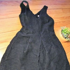 Banana Republic Petite Black A-Line Dress